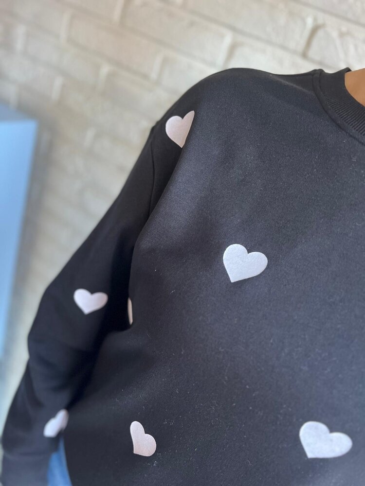 JDY JDYANNA LIFE L/S TEKST SWEAT JRS DIA