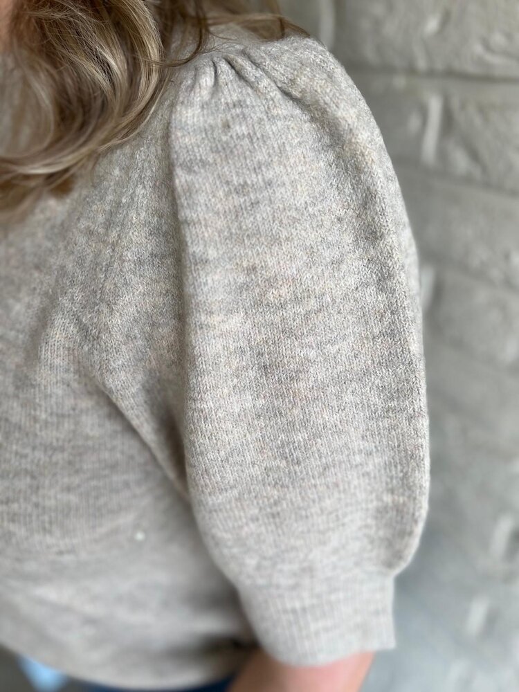 JDY JDYRUE LIFE 2/4 PEARL PULLOVER KNT NOOS