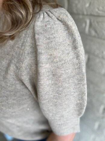 JDY JDYRUE LIFE 2/4 PEARL PULLOVER KNT NOOS