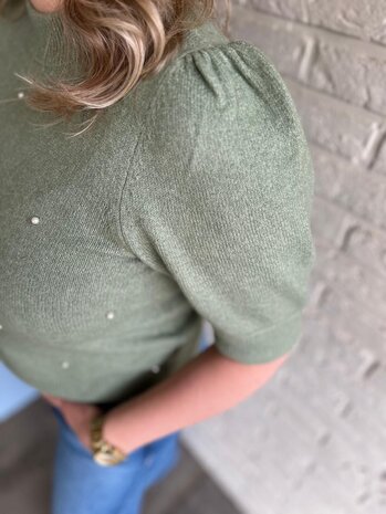 JDY JDYRUE LIFE 2/4 PEARL PULLOVER KNT NOOS