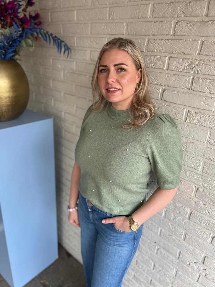 JDY JDYRUE LIFE 2/4 PEARL PULLOVER KNT NOOS