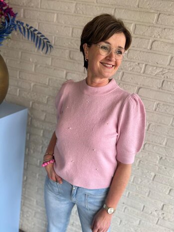 JDY JDYRUE LIFE 2/4 PEARL PULLOVER KNT NOOS