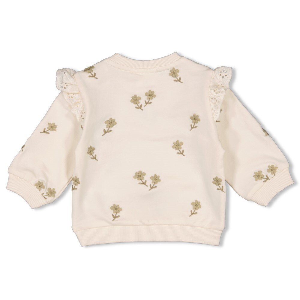 Feetje SWEATER AO EMBROIDERY RELAXED FIT  - LET YOUR DREAMS BLOSSOM - 51602703