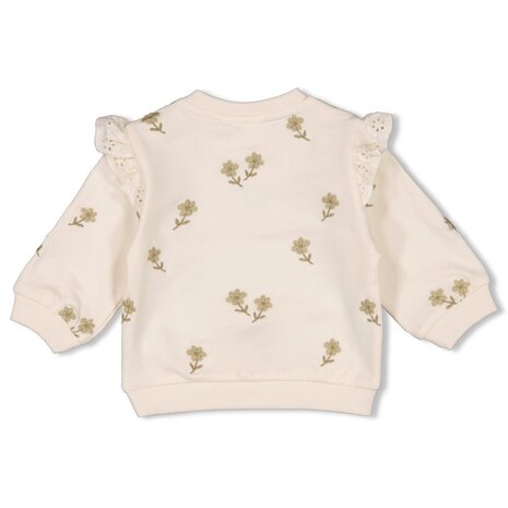 Feetje SWEATER AO EMBROIDERY RELAXED FIT  - LET YOUR DREAMS BLOSSOM - 51602703