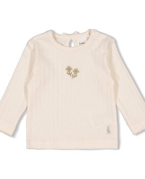 Feetje LONGSLEEVE POINTELLE RIB  - LET YOUR DREAMS BLOSSOM - 51602706