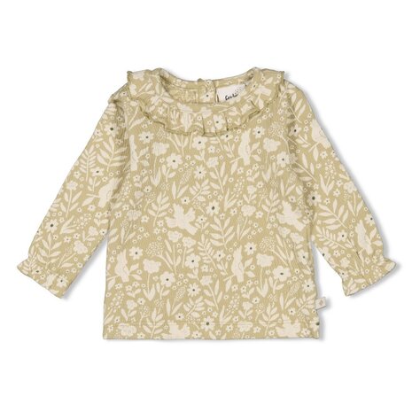 Feetje LONGSLEEVE CRINKLE RUCHES AOP - LET YOUR DREAMS BLOSSOM - 51602705