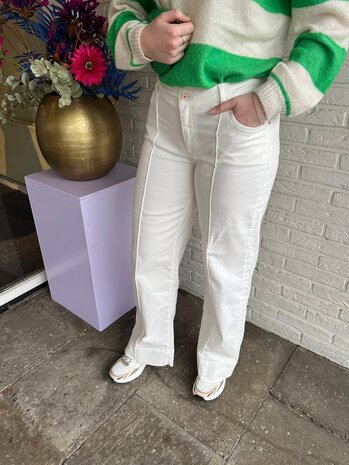 Cup Of Joe Denim JEANS LAYLA OFF WHITE