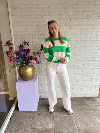 Cup Of Joe Denim JEANS LAYLA OFF WHITE