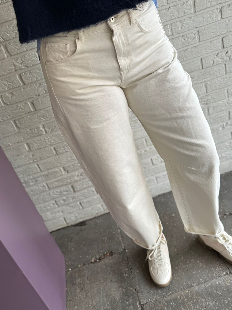 Cup Of Joe Denim JEANS CLARA ECRU