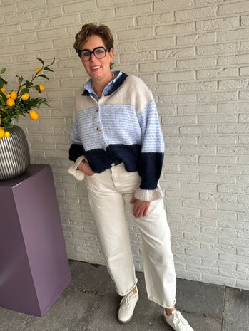 Cup Of Joe Denim JEANS CLARA ECRU