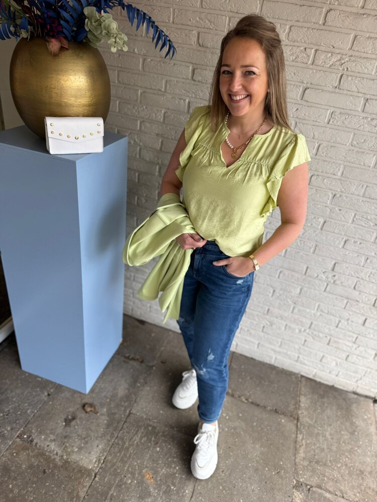 ICHI IHHETTA SS LILY GREEN