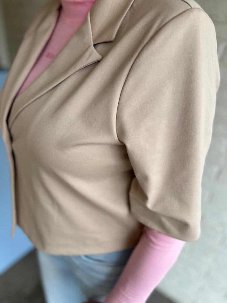 ICHI IHKATE SUS CROPPED BL DOESKIN