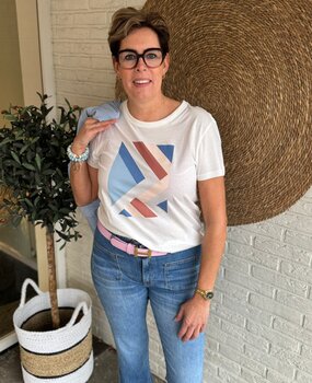 JDY JDYMICHIGAN LIFE S/S PRINT TOP JRS