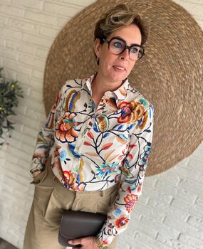 Mi Piace BOUSE TRAVELSTOF 60840 MULTICOLOR BLOOM PRINT