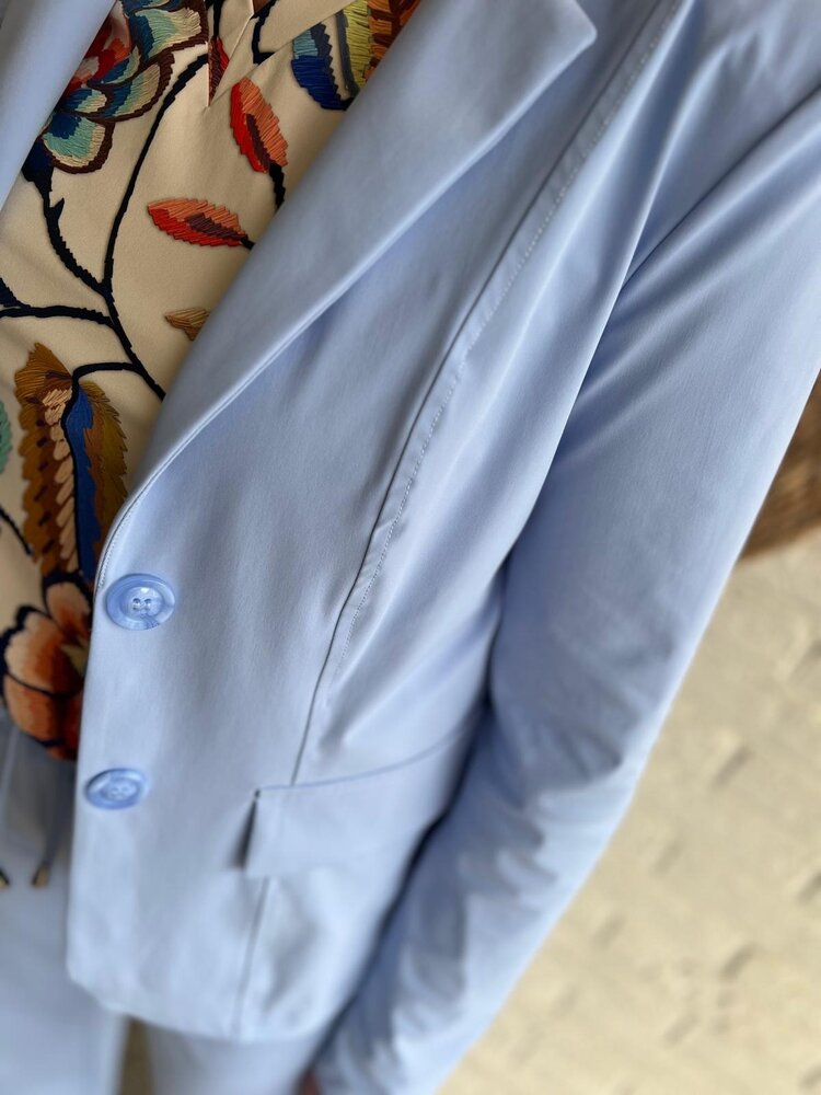 Mi Piace BLAZER TRAVELSTOF 202015 LAVENDER BLUE