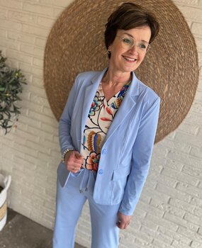 Mi Piace BLAZER TRAVELSTOF 202015 LAVENDER BLUE