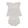 Feetje TOP + BLOOMER BRODERIE SUMMER WOVEN - 52700044 - WHITE