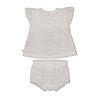 Feetje TOP + BLOOMER BRODERIE SUMMER WOVEN - 52700044 - WHITE