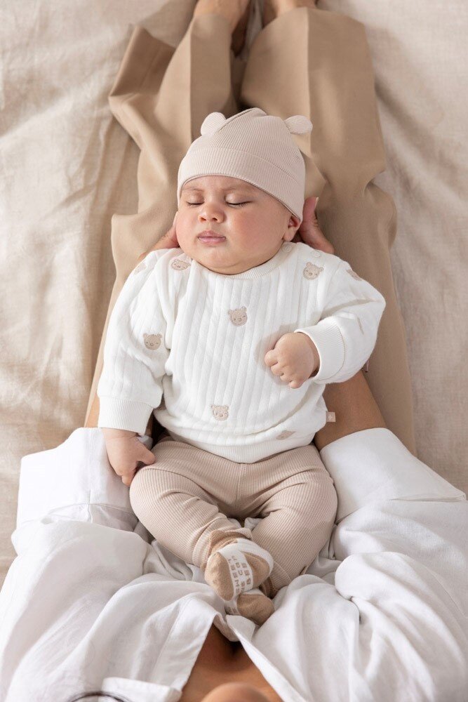 Feetje BROEK RIB - HONEY BEAR - 52202464