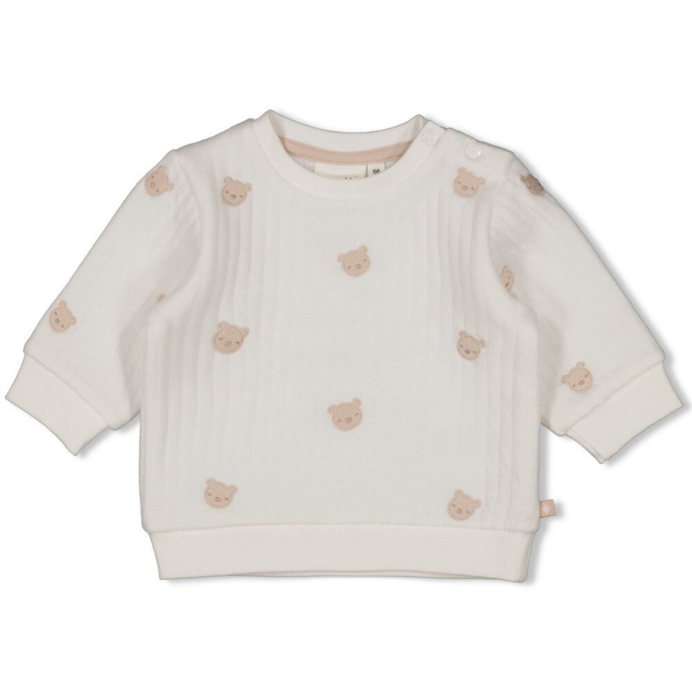 Feetje SWEATER AOP EMBROIDERY - HONEY BEAR - 51602686