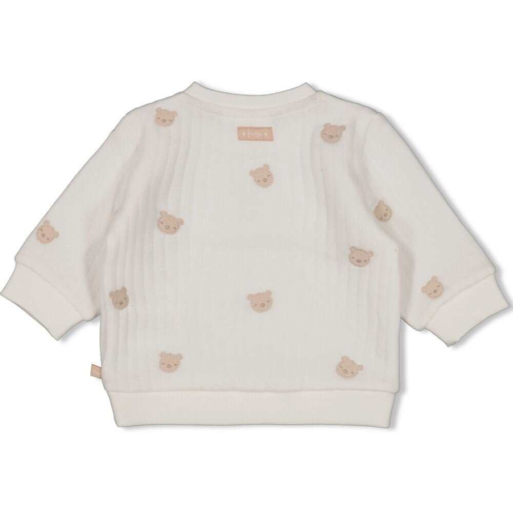 Feetje SWEATER AOP EMBROIDERY - HONEY BEAR - 51602686