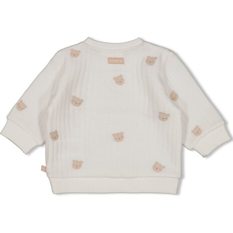 Feetje SWEATER AOP EMBROIDERY - HONEY BEAR - 51602686