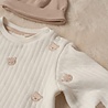 Feetje SWEATER AOP EMBROIDERY - HONEY BEAR - 51602686