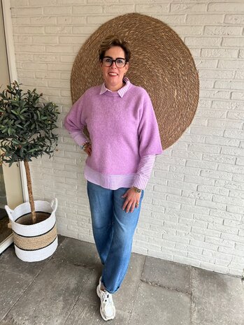 Ydence BLOUSE KIMBERLEY VIOLET