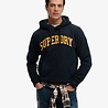 Superdry VINTAGE ATHLETIC HOOD ECLIPSE NAVY