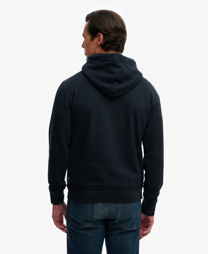 Superdry VINTAGE ATHLETIC HOOD ECLIPSE NAVY