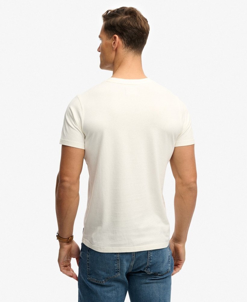 Superdry OUTDOORS MOUNTAIN RLXD TEE OFF WHITE