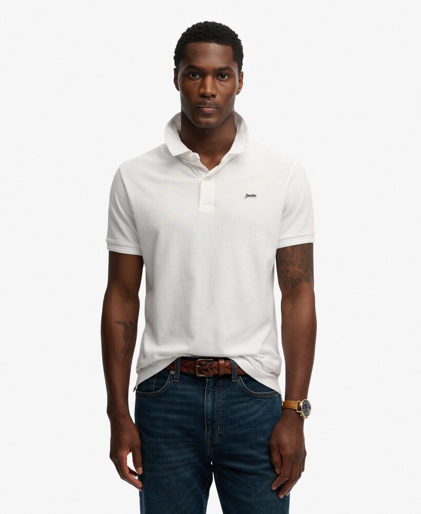 Superdry CLASSIC PIQUE POLO OPTIC