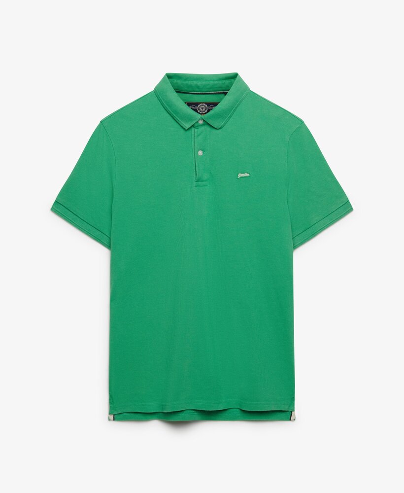 Superdry CLASSIC PIQUE POLO ISLAND GREEN