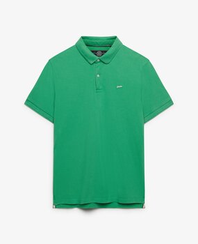 Superdry CLASSIC PIQUE POLO ISLAND GREEN