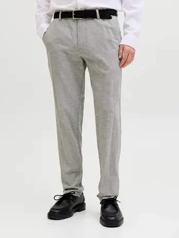 Jack en Jones JPSTACE SUMMER LINEN BLEND CHINO PANT SN DUSTY OLIVE