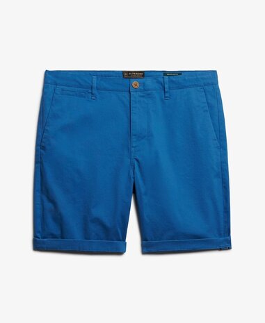 Superdry PREMIUM REGULAR CHINO SHORT CALI BLUE