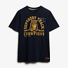 Superdry VINTAGE PREP RELAXED TEE DARK NAVY
