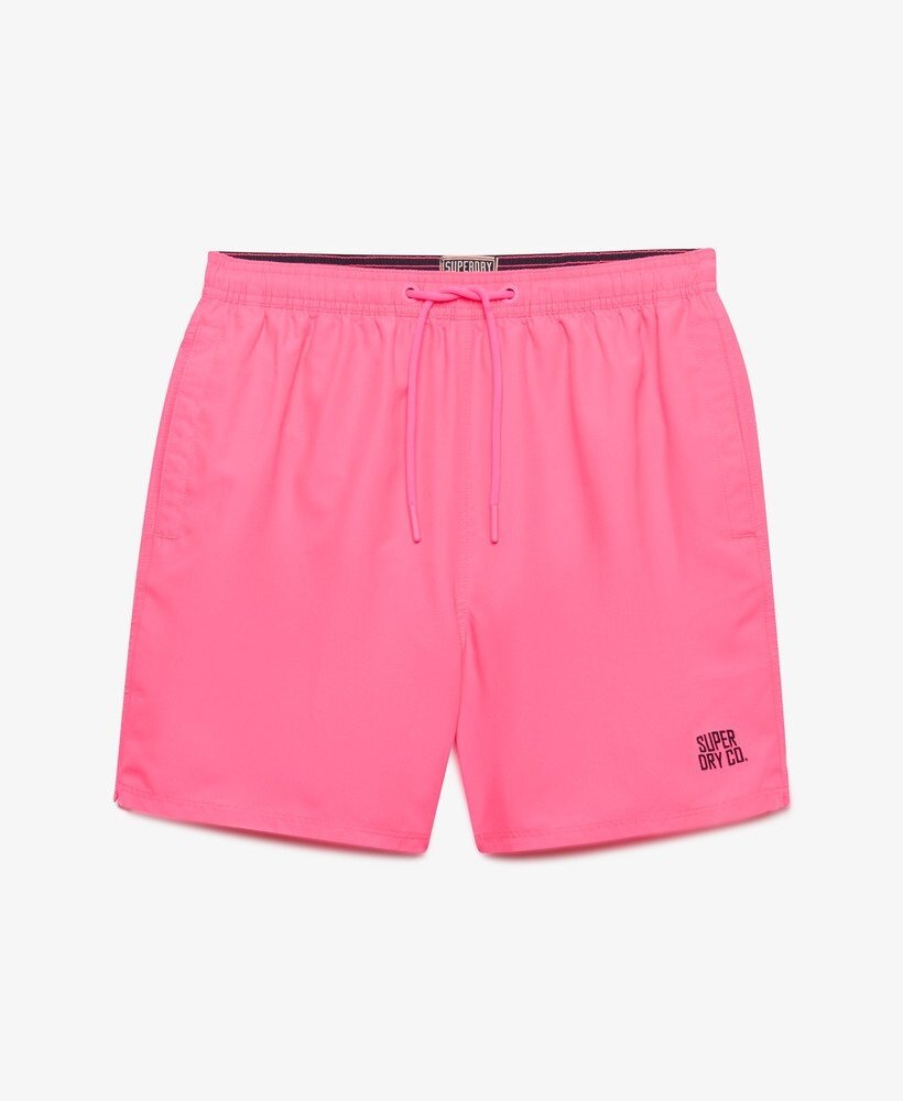 Superdry ESSENTIAL 16 SWIM SHORT FLURO PINK