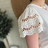 JDY JDYHANNAH LIFE S/S LACE TOP WVN