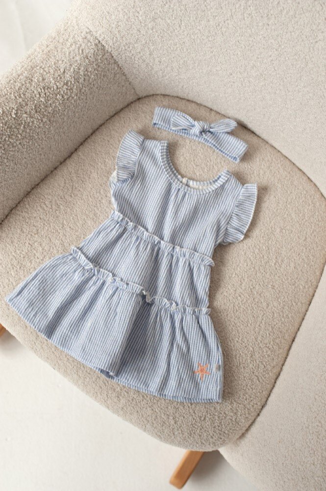 Feetje JURK STREEP CRINKLE- SEA LA VIE- 51400581