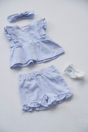 Feetje TOP STREEP CRINKLE- SEA LA VIE- 51701004