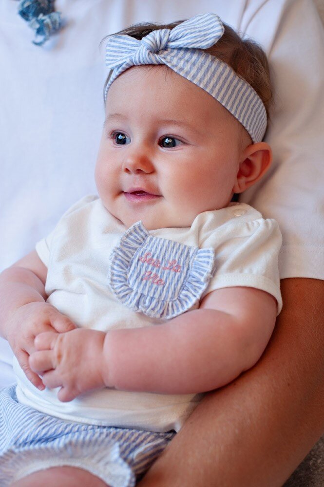 Feetje SHORT STREEP CRINKLE- SEA LA VIE- 52100473