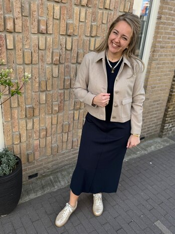 Cup Of Joe Denim JURK MARCIA NAVY