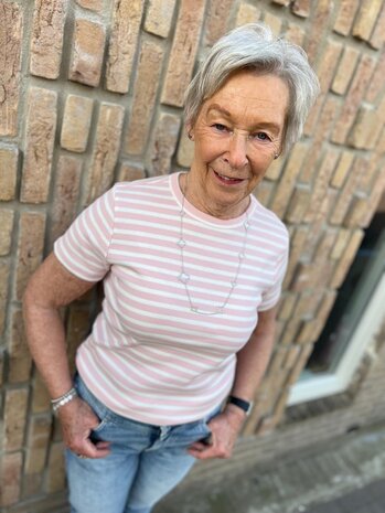 JDY JDYSOLAR S/S O-NECK TOP JRS NOOS