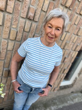 JDY JDYSOLAR S/S O-NECK TOP JRS NOOS