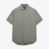 Superdry RIVIERA S/S LINEN SHIRT BAY GREEN