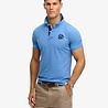 Superdry PIQUE MONOGRAM POLO DEEP BLUE WAVE