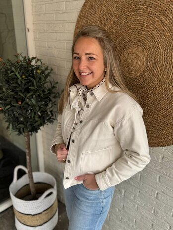 JDY JDYNOMA L/S SHACKET WVN NOOS