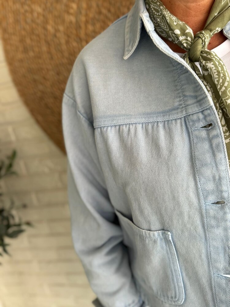 JDY JDYNOMA L/S SHACKET WVN NOOS