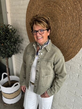 JDY JDYNOMA L/S SHACKET WVN NOOS